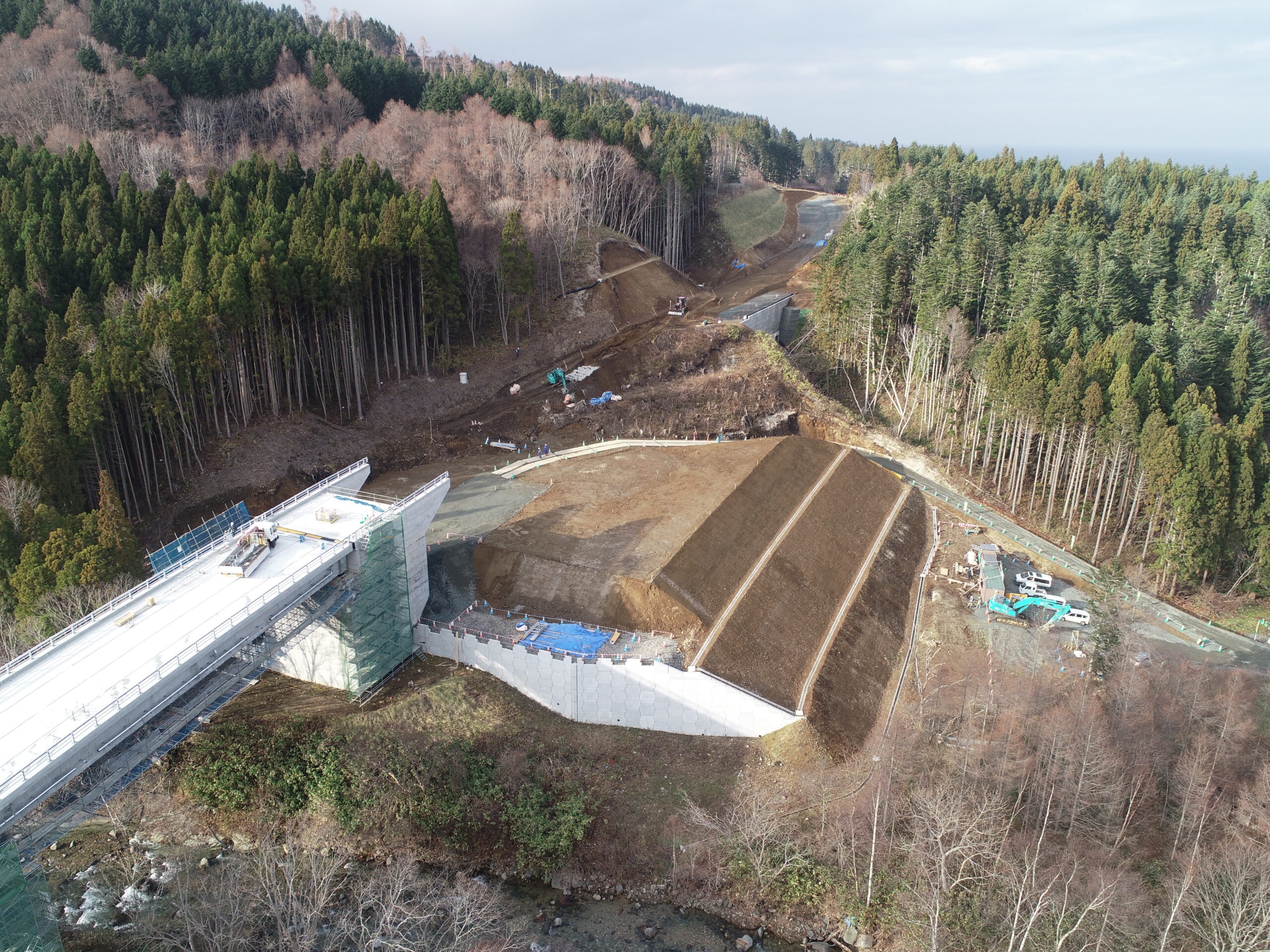 一般国道２７８号函館市尾札部北改良工事